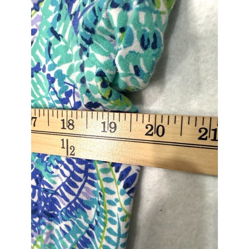 Lilly Pulitzer Tammy short dress size XL blue green gray - Picture 5 of 5